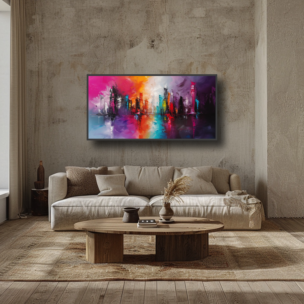 Reflections: Colorful City Views