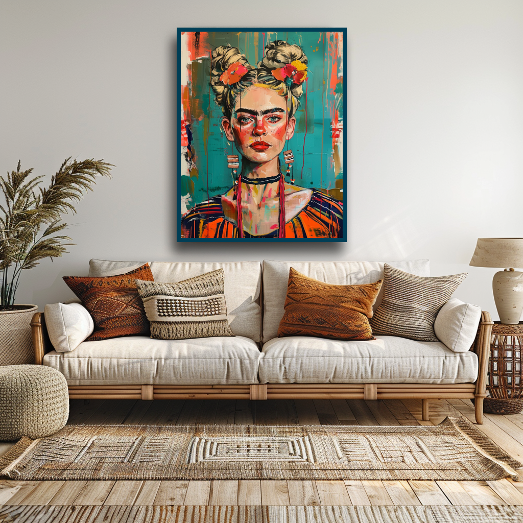 North European version of Frida Kahlo